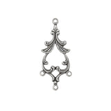 Connectors - Antiqued Silver Ox - Elegant Chandelier Components