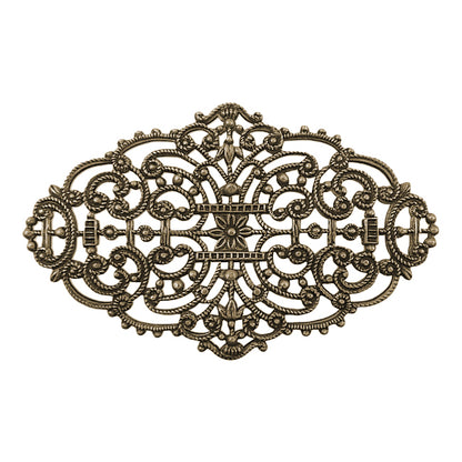 antiqued brass filigree for jewelry making vintage designs