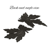 Medium Maple Leaf Stampings - 2 Pieces - Black Ox